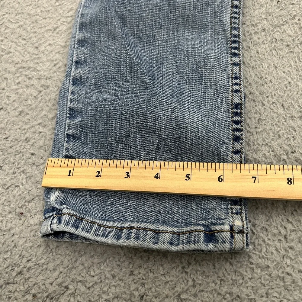 Levis Jeans Mens 31x30 Blue Denim 511 Slim Straight American Light Wash Stretch